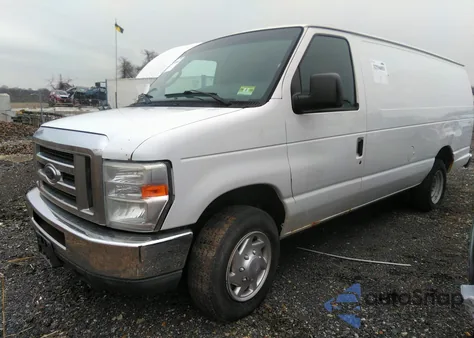 2011 Ford E-150 Commercial z USA, uszkodzony, nr VIN 1FTNS1EW4BDA46817